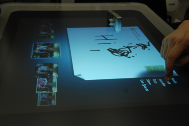 Drawing with the surface