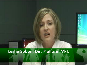 AMD Director of Platform Marketing Leslie Sobon