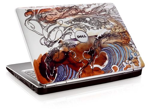 One example of a special edition Dell laptop featuring art by Mike Ming. One example of a special edition Dell laptop featuring art by Mike Ming.