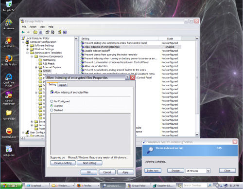 Group policy editing in the new Windows Search 4.0 Group policy editing in the new Windows Search 4.0