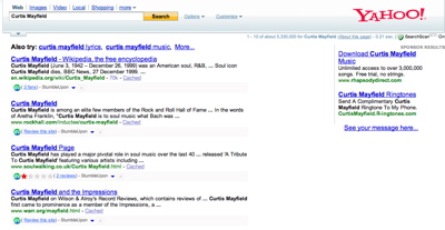 Yahoo's Search Gallery Yahoo's Search Gallery