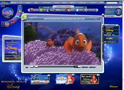 Disney's movie viewer Disney's movie viewer