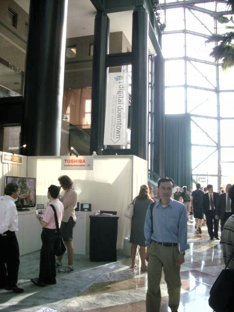 Photograph taken at the Digital Hollywood show in New York City produced by the CEA, June 2008.