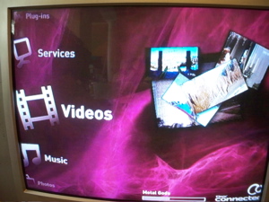 DivX Connected Main Menu