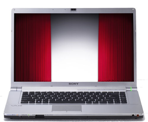 Sony's FW series Vaio notebook Sony's FW series Vaio notebook