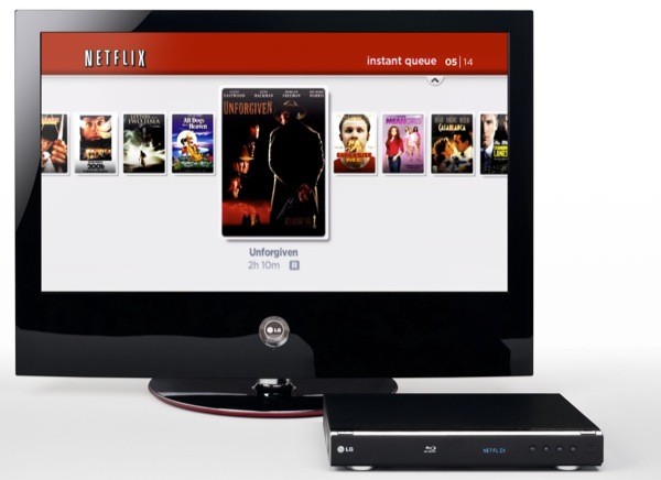 LG's Netflix Blu-ray player