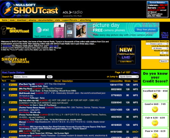 Old SHOUTcast Old SHOUTcast