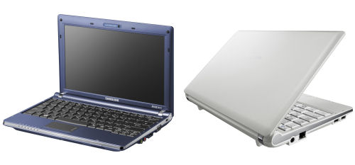 Samsung's NC-10 netbook computers Samsung's NC-10 netbook computers