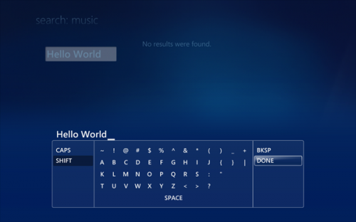 Windows 7 Media Center Keyboard Windows 7 Media Center Keyboard