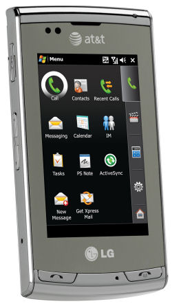 The LG Incite smartphone from AT&amp;T
