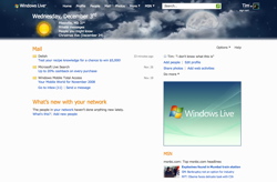 New Windows Live home