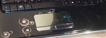 HP Pavilion DV2's trackpad