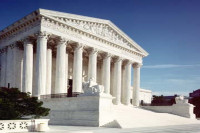 US Supreme Court building in Washington, DC