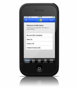 dub contact sync on iPhone