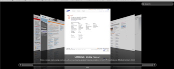 Safari 4 beta bookmark cover flow Safari 4 beta bookmark cover flow