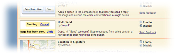 The deeply buried location of the Undo Send option in Gmail The deeply buried location of the Undo Send option in Gmail