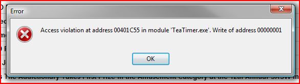 An error condition that comes up after installing McAfee anti-virus on a system with Spybot Search & Destroy installed An error condition that comes up after installing McAfee anti-virus on a system with Spybot Search & Destroy installed