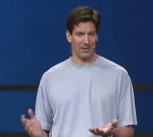 Microsoft Technical Fellow Mark Russinovich at TechEd 2009.