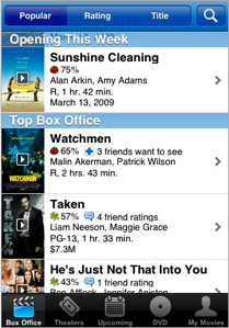 Flixster for iPhone