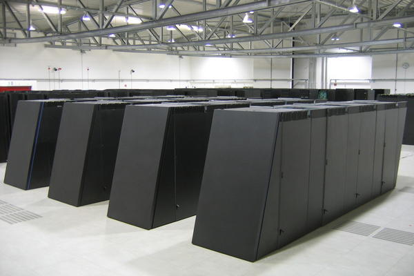 JUGENE, the IBM BlueGene/P supercomputer unveiled by the Julich Supercomputing Center in Germany.