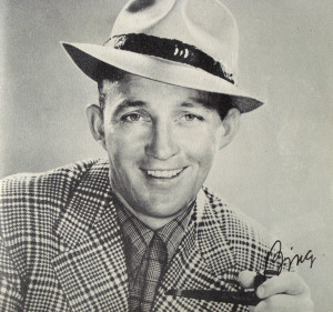 Bing Crosby autographed picture
