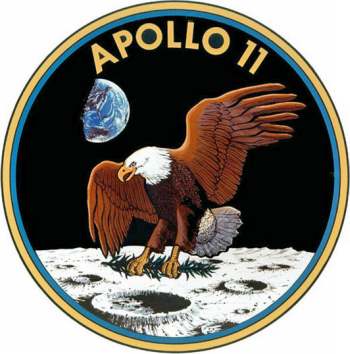 Apollo 11 mission badge