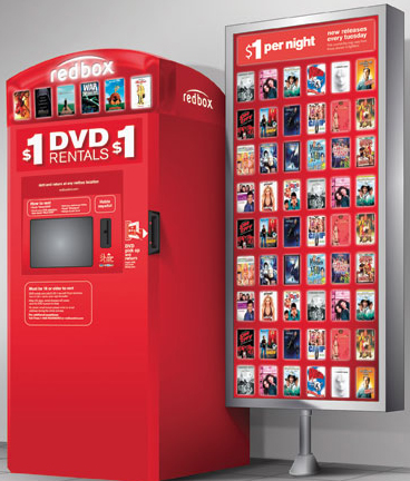 Redbox rental kiosk