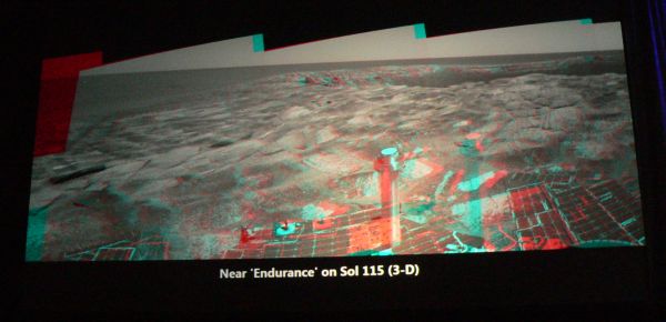 3D data from the Mars Rover photographs, live from NASA, served up through Windows Azure.