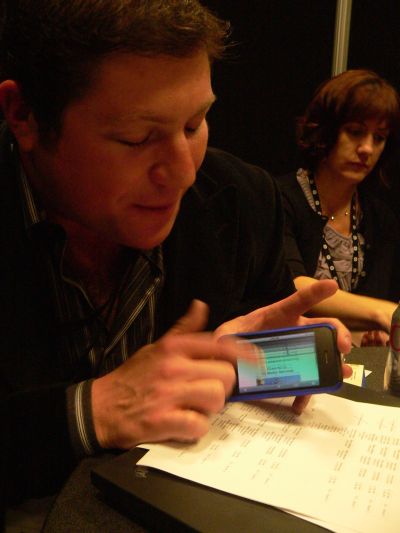 Microsoft Silverlight 4 streaming video on iPhone, as demonstrated by UX Platform Manager Brian Goldfarb.
