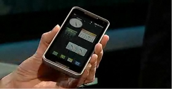 An LG smartbook running Moblin on Intel's Moorestown platform, available H2 2010.