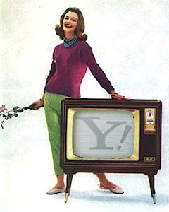 An artist's concept of 'Yahoo TV' (circa 1961)
