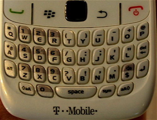 BlackBerry Curve Keyboard