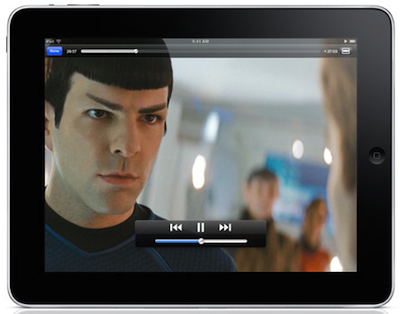 iPad Star Trek