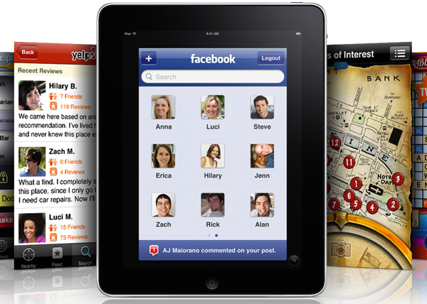 iPad Facebook