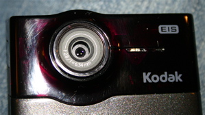 Kodak Zi8 Lens unaltered 