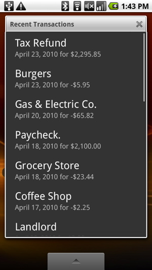 Mint.com Android App