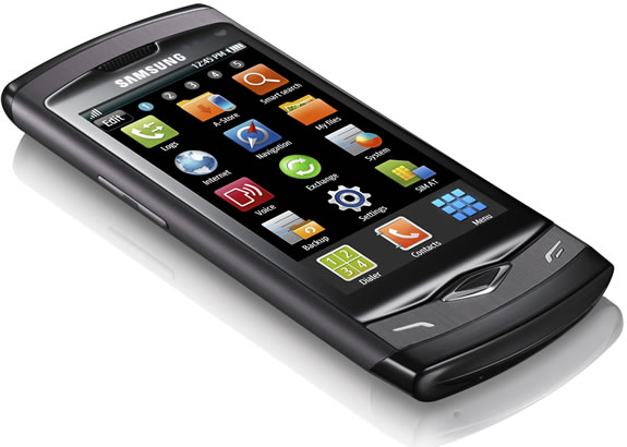 Samsung Wave, the first Bada-powered smartphone