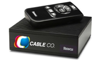 Generic cable-branded Roku box