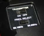 Crosley Revolution FM transmitter settings