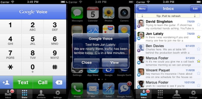 google voice for iphone
