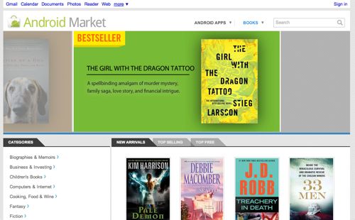 Android Market books