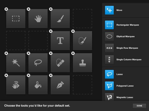 Adobe Nav for Photoshop (iPad)