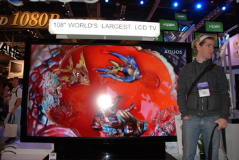 Sharp 108-inch LCD TV