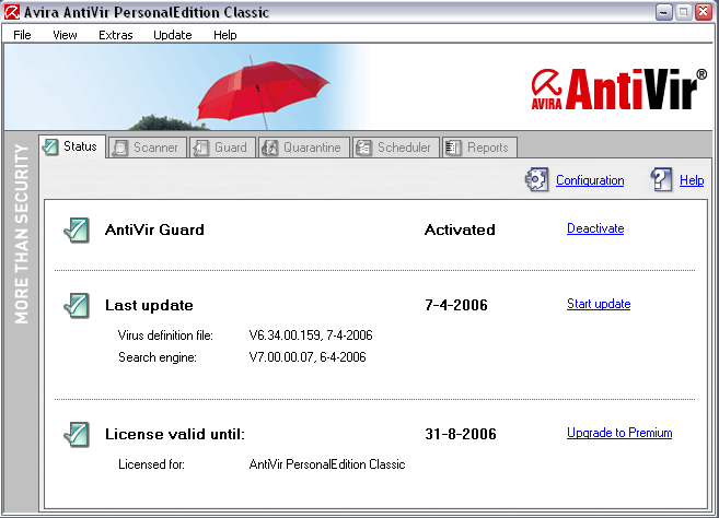 AntiVir Personal Edition
