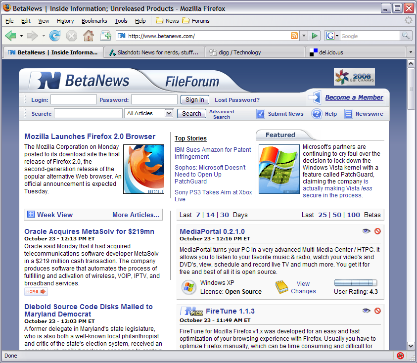 Firefox 4.0 Screenshots. You can make Firefox open