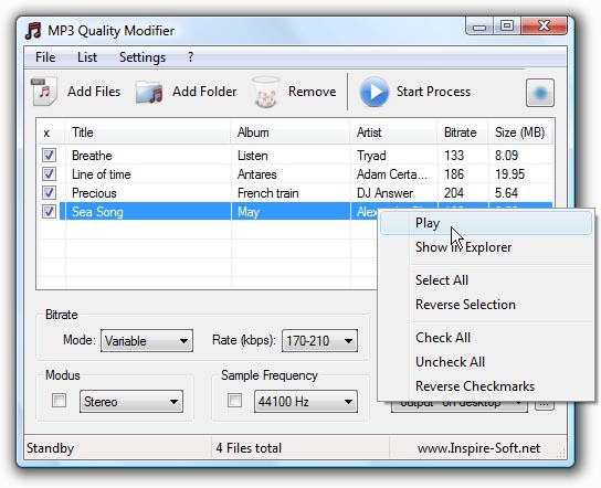 MP3 Quality Modifier [change the bitrate of your mp3 music] preview 0