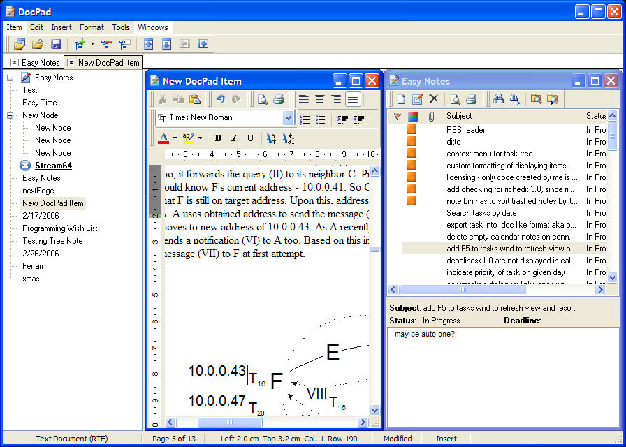Интерфейс Wordfast Pro. RICHEDIT программа. T722 easy Notes. Programming items.
