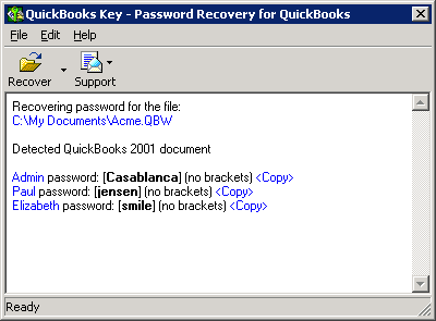 free quickbooks password reset tool