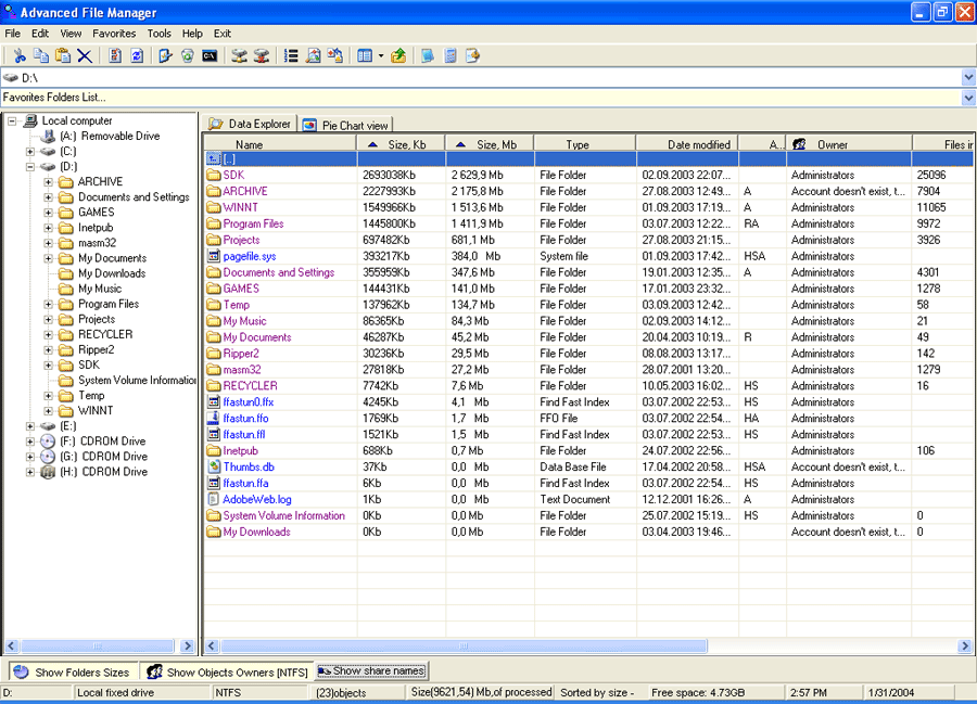 Advanced File Manager FileForum