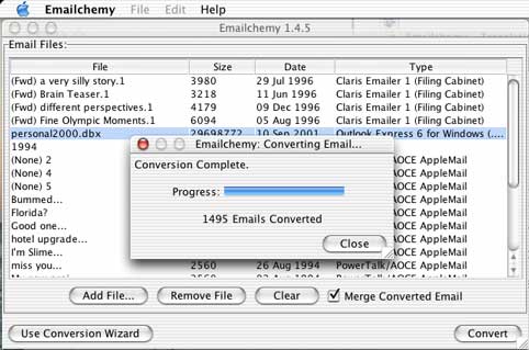emailchemy fix entourage mac